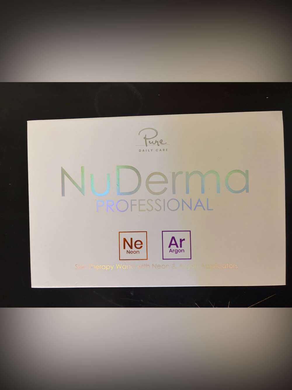 NuDerma Professional Light Therapy Mask - White